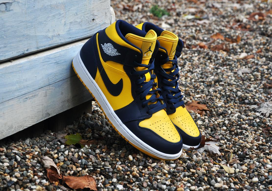 Jordan 1 best sale mid michigan